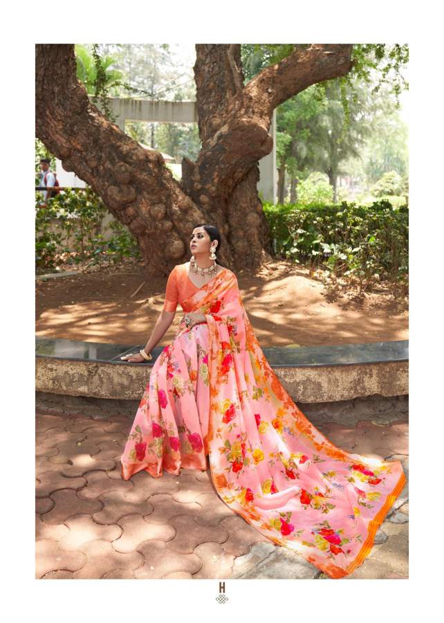 Shangrila New Kanchana Festive Wear Designer 25 Linen Cotton Saree Collection